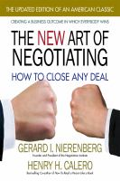 The_new_art_of_negotiating